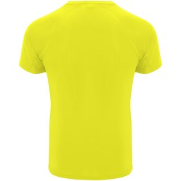Bahrain sportowa koszulka dziecięca z krótkim rękawem fluor yellow (K04071CD)
