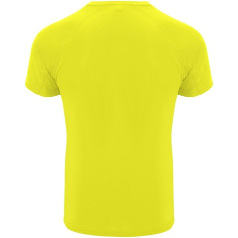 Bahrain sportowa koszulka dziecięca z krótkim rękawem fluor yellow