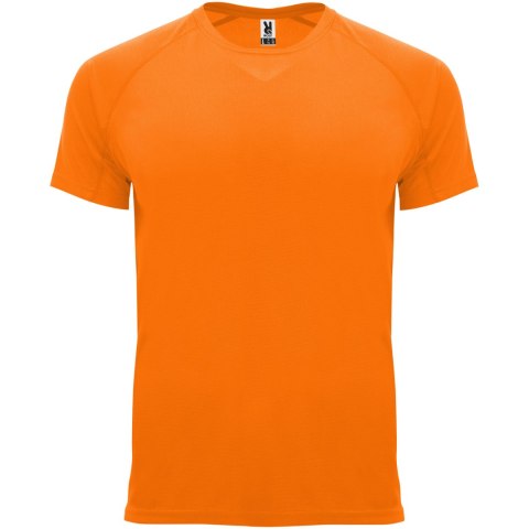 Bahrain sportowa koszulka męska z krótkim rękawem fluor orange (R04073L1)