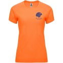 Bahrain sportowa koszulka damska z krótkim rękawem fluor orange (R04083L2)