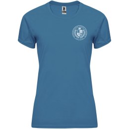 Bahrain sportowa koszulka damska z krótkim rękawem moonlight blue (R04081Q4)