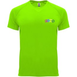 Bahrain sportowa koszulka dziecięca z krótkim rękawem fluor green (K04075BD)