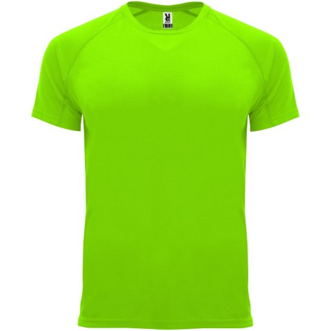 Bahrain sportowa koszulka dziecięca z krótkim rękawem fluor green (K04075BM)