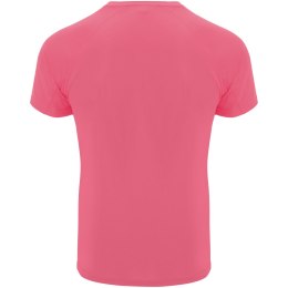Bahrain sportowa koszulka dziecięca z krótkim rękawem fluor lady pink (K04074QD)