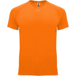 Bahrain sportowa koszulka dziecięca z krótkim rękawem fluor orange (K04073LM)