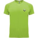 Bahrain sportowa koszulka dziecięca z krótkim rękawem lime / green lime (K04072XH)