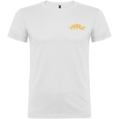 Beagle koszulka dziecięca z krótkim rękawem biały