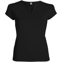 Belice koszulka damska z krótkim rękawem czarny (R65323O1)