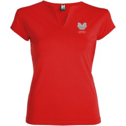 Belice koszulka damska z krótkim rękawem czerwony (R65324I1)