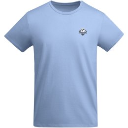Breda koszulka dziecięca z krótkim rękawem błękitny (K66982HC)