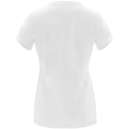 Capri koszulka damska z krótkim rękawem biały (R66831Z1)