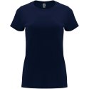 Capri koszulka damska z krótkim rękawem navy blue (R66831R1)