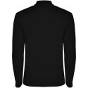 Estrella koszulka męska polo z długim rękawem czarny (R66353O1)