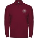 Estrella koszulka męska polo z długim rękawem garnet (R66352P1)