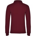 Estrella koszulka damska polo z długim rękawem garnet (R66362P4)