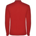 Estrella koszulka męska polo z długim rękawem czerwony (R66354I3)
