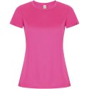 Imola sportowa koszulka damska z krótkim rękawem pink fluor