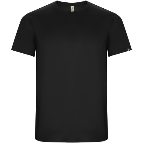 Imola sportowa koszulka dziecięca z krótkim rękawem czarny (K04273OH)