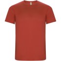 Imola sportowa koszulka dziecięca z krótkim rękawem czerwony (K04274IM)