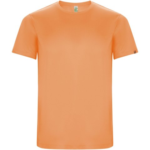 Imola sportowa koszulka dziecięca z krótkim rękawem fluor orange (K04273LD)