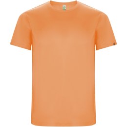 Imola sportowa koszulka dziecięca z krótkim rękawem fluor orange (K04273LH)