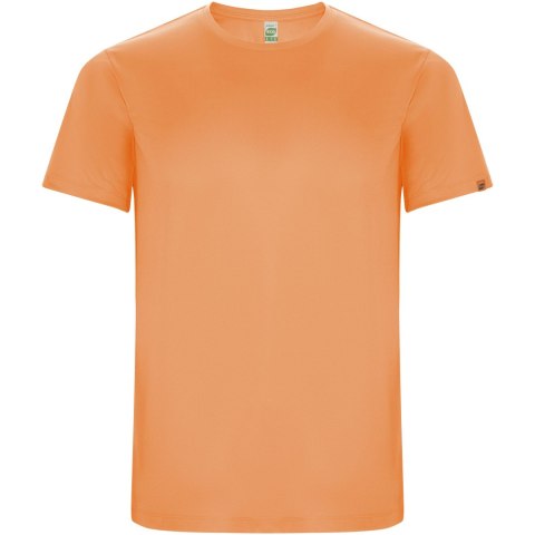 Imola sportowa koszulka dziecięca z krótkim rękawem fluor orange (K04273LH)