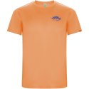 Imola sportowa koszulka dziecięca z krótkim rękawem fluor orange (K04273LM)