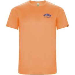 Imola sportowa koszulka dziecięca z krótkim rękawem fluor orange (K04273LM)