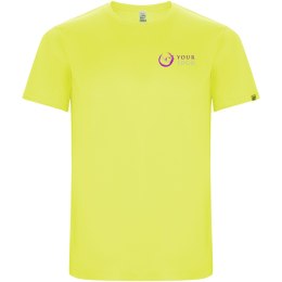 Imola sportowa koszulka dziecięca z krótkim rękawem fluor yellow (K04271CD)