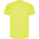 Imola sportowa koszulka dziecięca z krótkim rękawem fluor yellow (K04271CM)