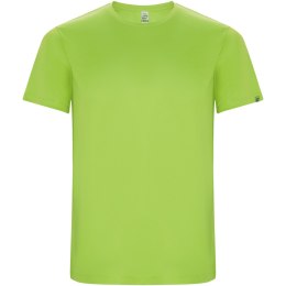 Imola sportowa koszulka dziecięca z krótkim rękawem lime / green lime (K04272XH)