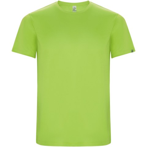 Imola sportowa koszulka dziecięca z krótkim rękawem lime / green lime (K04272XH)