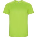 Imola sportowa koszulka męska z krótkim rękawem fluor green (R04275B1)