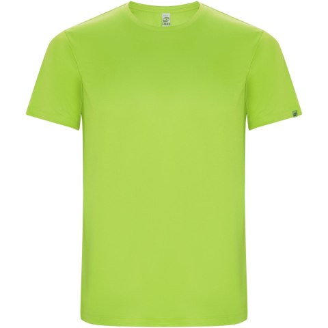 Imola sportowa koszulka męska z krótkim rękawem fluor green (R04275B1)