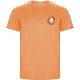 Imola sportowa koszulka męska z krótkim rękawem fluor orange (R04273L1)