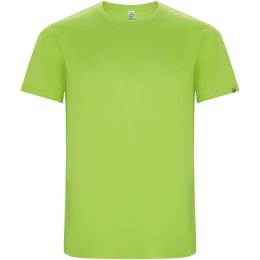 Imola sportowa koszulka męska z krótkim rękawem lime / green lime (R04272X1)