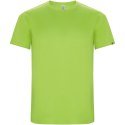 Imola sportowa koszulka męska z krótkim rękawem lime / green lime (R04272X3)