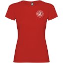 Jamaica koszulka damska z krótkim rękawem czerwony (R66274I3)