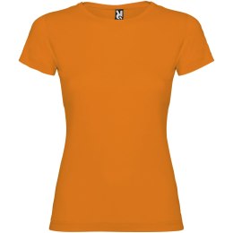 Jamaica koszulka damska z krótkim rękawem pomarańczowy (R66273I2)