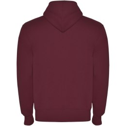 Montblanc bluza unisex z kapturem z suwakiem na całej długości garnet (R64212P6)