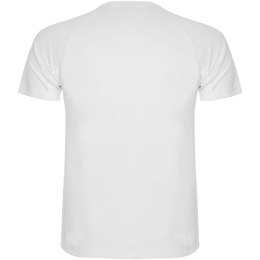 Montecarlo sportowa koszulka dziecięca z krótkim rękawem biały (K04251ZH)
