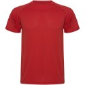 Montecarlo sportowa koszulka dziecięca z krótkim rękawem czerwony (K04254IH)