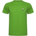 Montecarlo sportowa koszulka dziecięca z krótkim rękawem green fern (K04255DD)