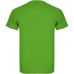 Montecarlo sportowa koszulka dziecięca z krótkim rękawem green fern (K04255DD)