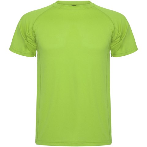 Montecarlo sportowa koszulka dziecięca z krótkim rękawem lime / green lime (K04252XM)