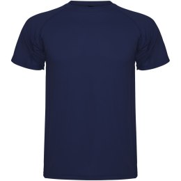 Montecarlo sportowa koszulka dziecięca z krótkim rękawem navy blue (K04251RD)