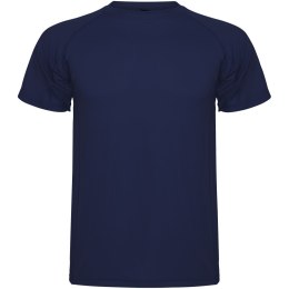 Montecarlo sportowa koszulka męska z krótkim rękawem navy blue (R04251R3)