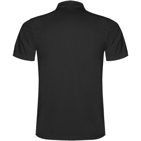 Monzha sportowa koszulka dziecięca polo z krótkim rękawem czarny (K04043OD)