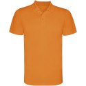 Monzha sportowa koszulka dziecięca polo z krótkim rękawem fluor orange (K04043LD)