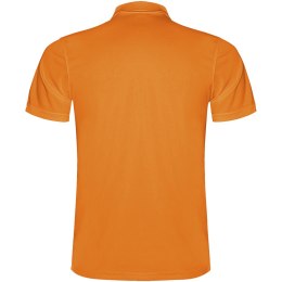 Monzha sportowa koszulka dziecięca polo z krótkim rękawem fluor orange (K04043LH)